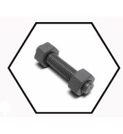 High Strength Studs & Threaded Rods – Mild Steel and High Tensile Rods for Steel Structures, Construction, Machinery and Industrial Fastening – Metric Sizes, Cut Lengths, Zinc Plated or Black Finish